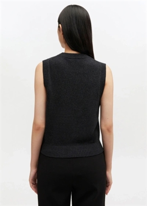 Graphic wool vest Phantom A1070044 Ganni 